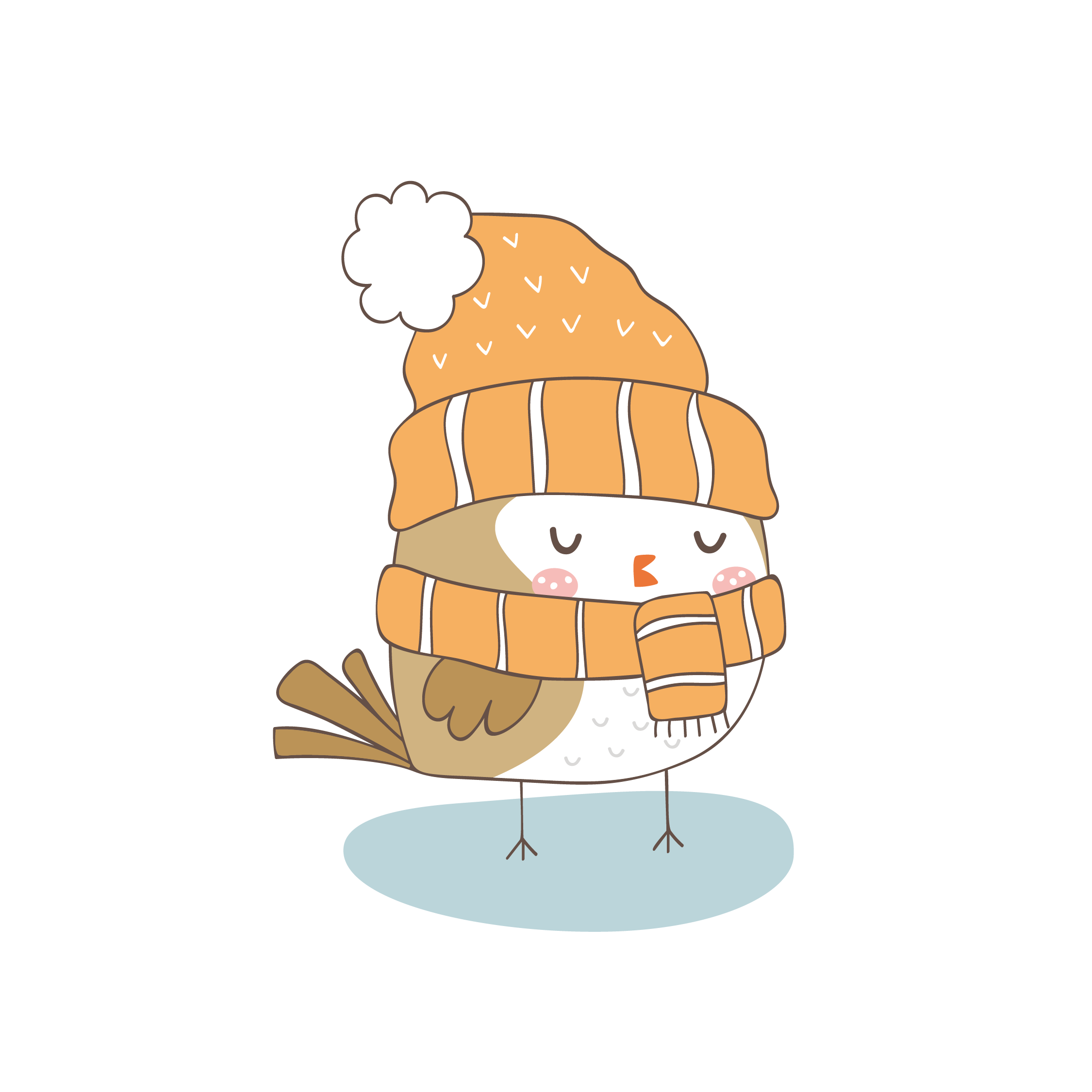 گنجشک زمستونی