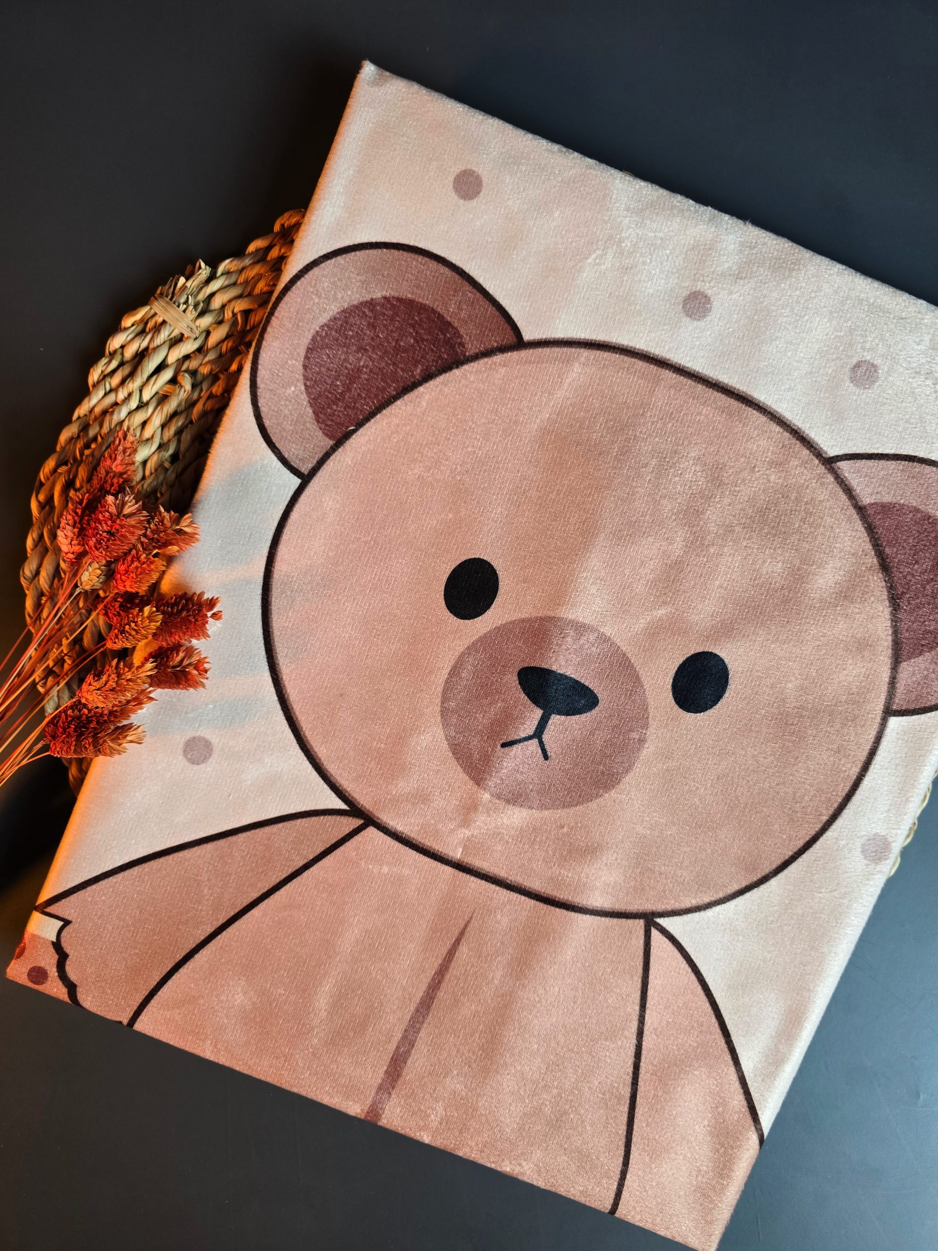 زیر انداز رومولو بیبی طرح خرس کوچولو