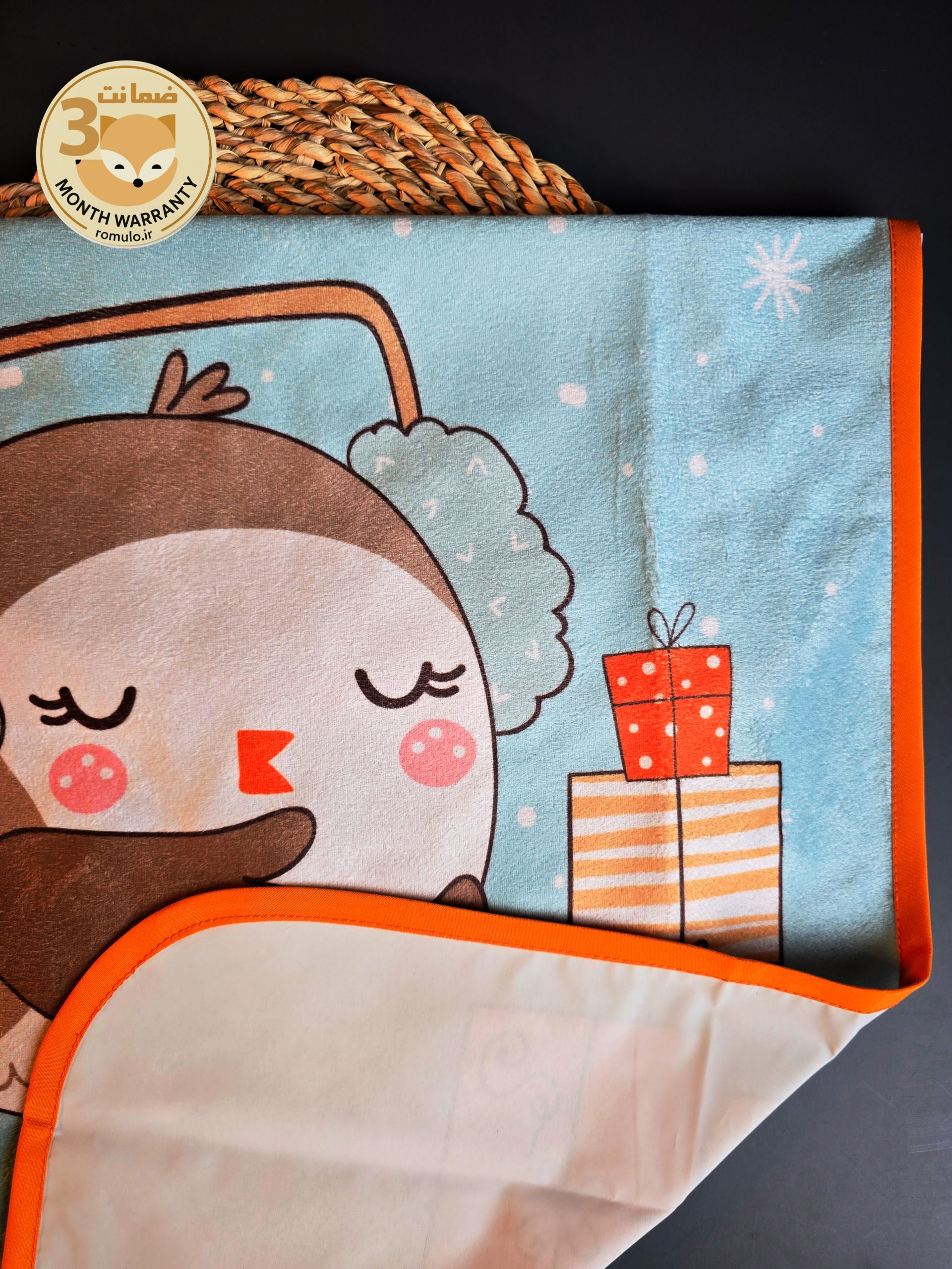 زیر انداز تعویض رومولو سایز متوسط گنجشک زمستونی