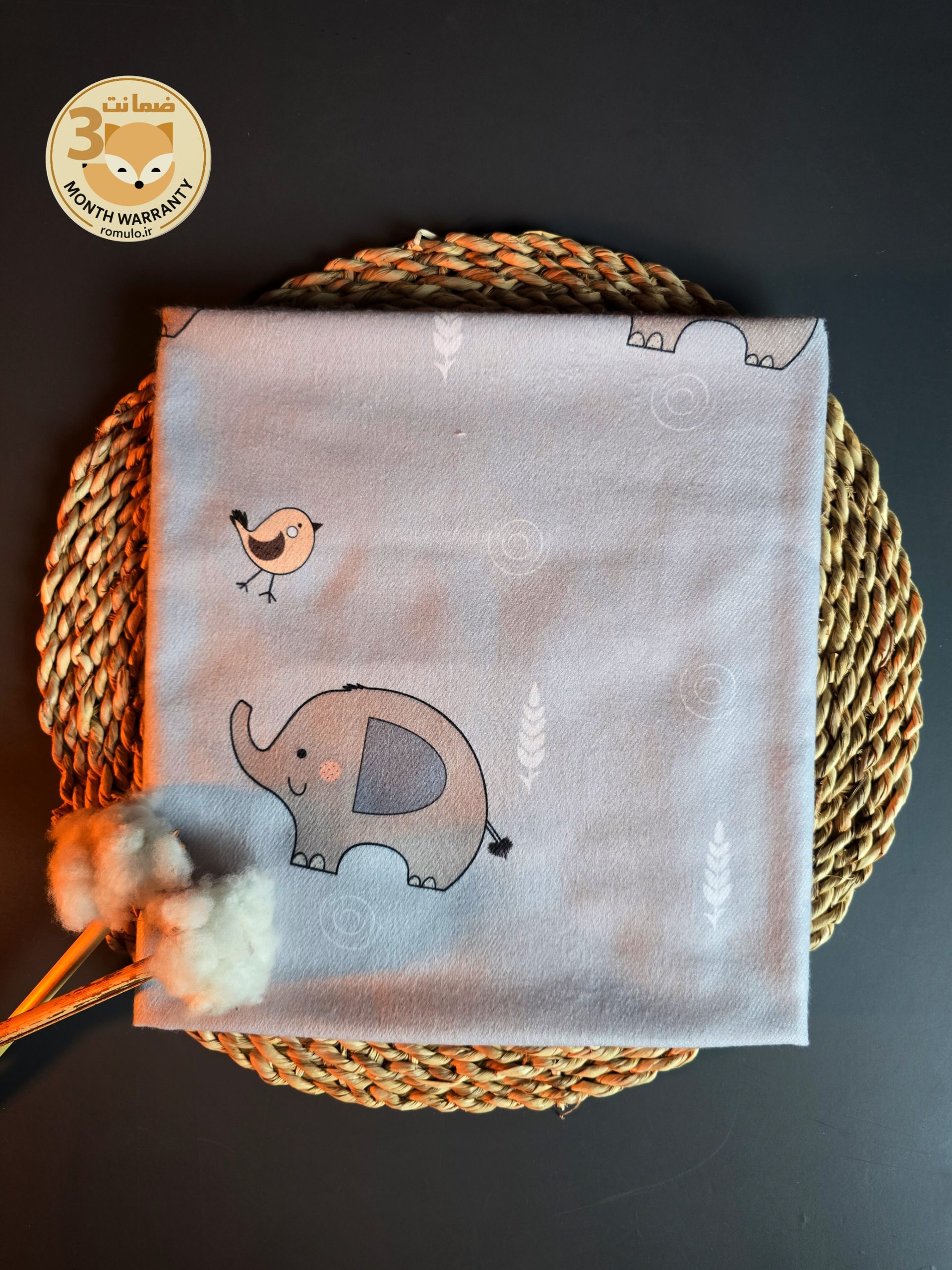 خشک کن رومولو طرح فیل کوچولو و گنجشک